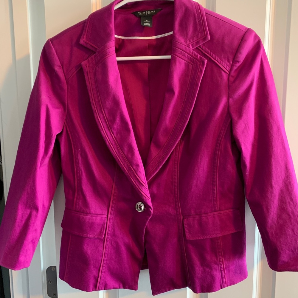 Purple blazer